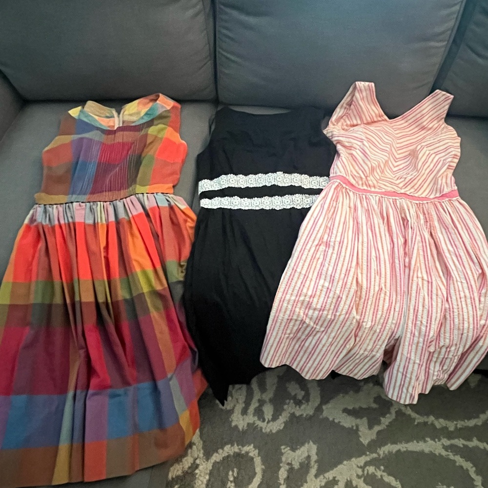 Colorful Vintage Dress Set